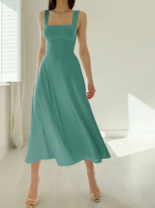 Juliane | Elegant Rygløs Maxi Kjole