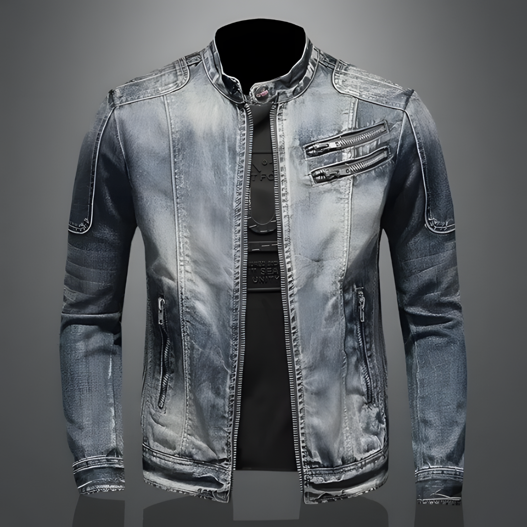 Thad | Rå Bikerjakke med Stil