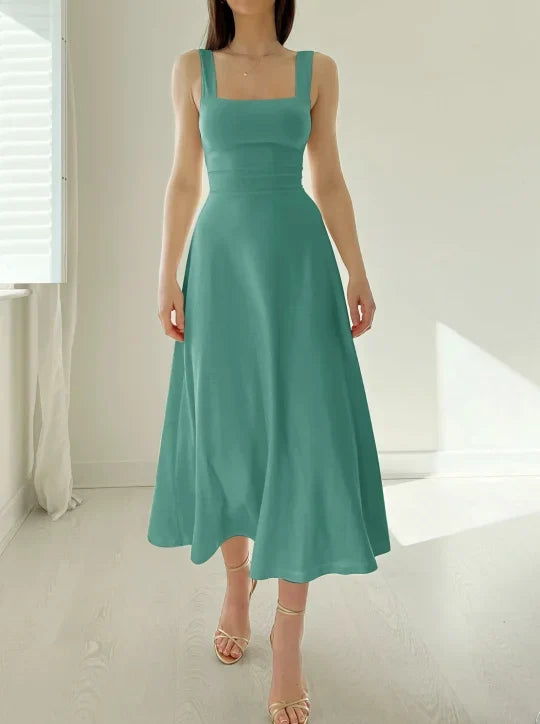 Juliane | Elegant Rygløs Maxi Kjole