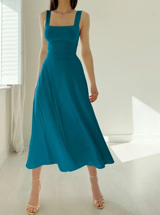Juliane | Elegant Rygløs Maxi Kjole