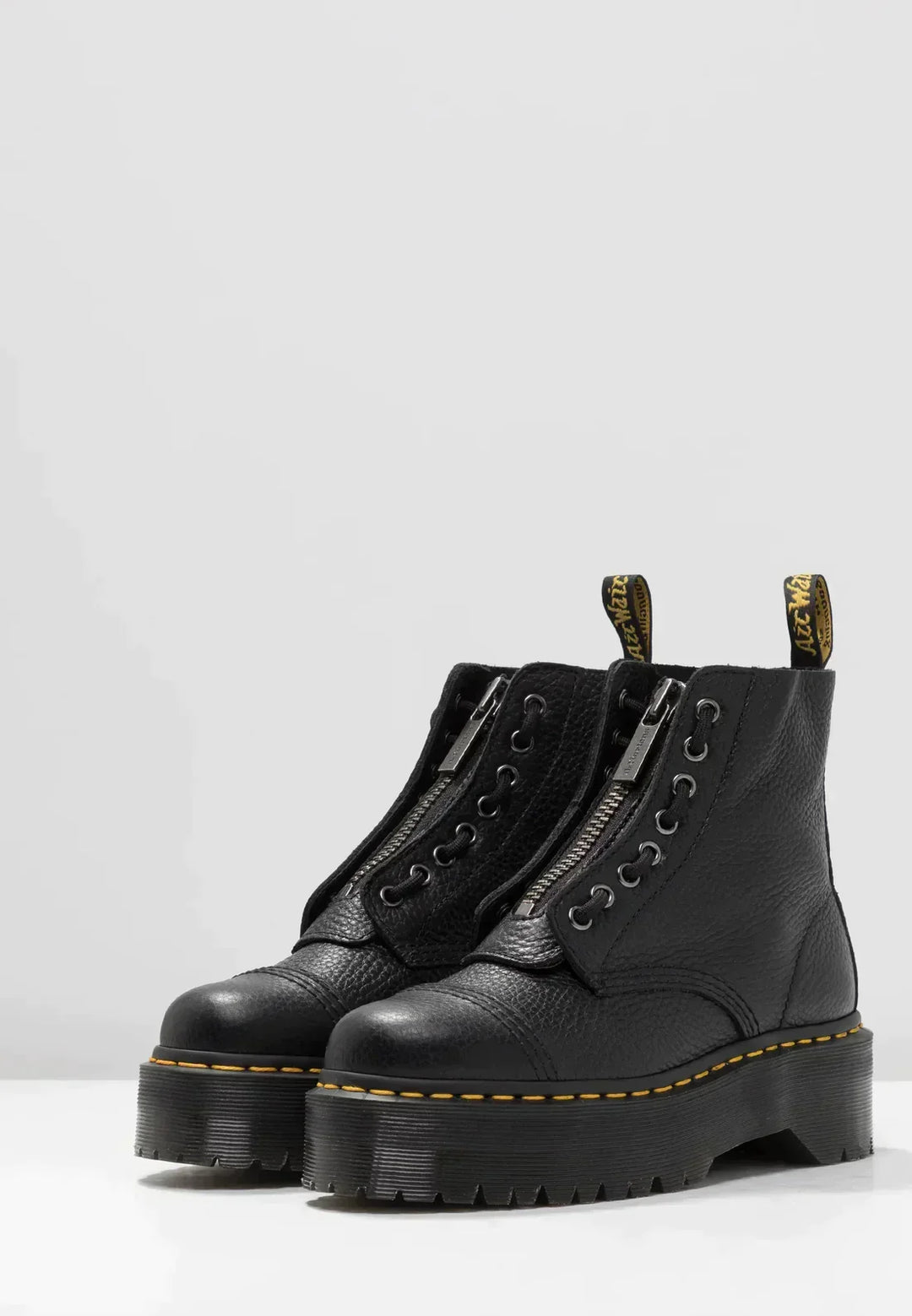 Gry™ | Stilfulde Zip-Up Platform Støvler