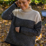 Daniella™ - Rullekravetrøje I Bomuld