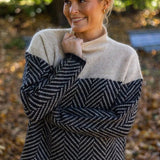 Daniella™ - Rullekravetrøje I Bomuld