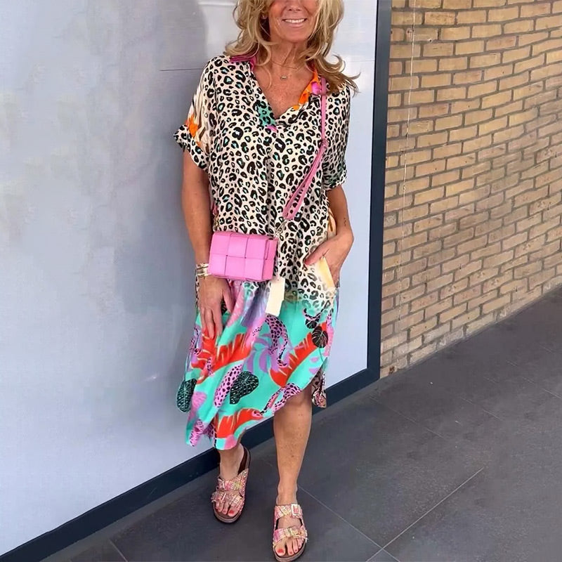Birka® | Leopard Midi Kjole