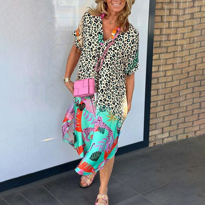 Birka® | Leopard Midi Kjole